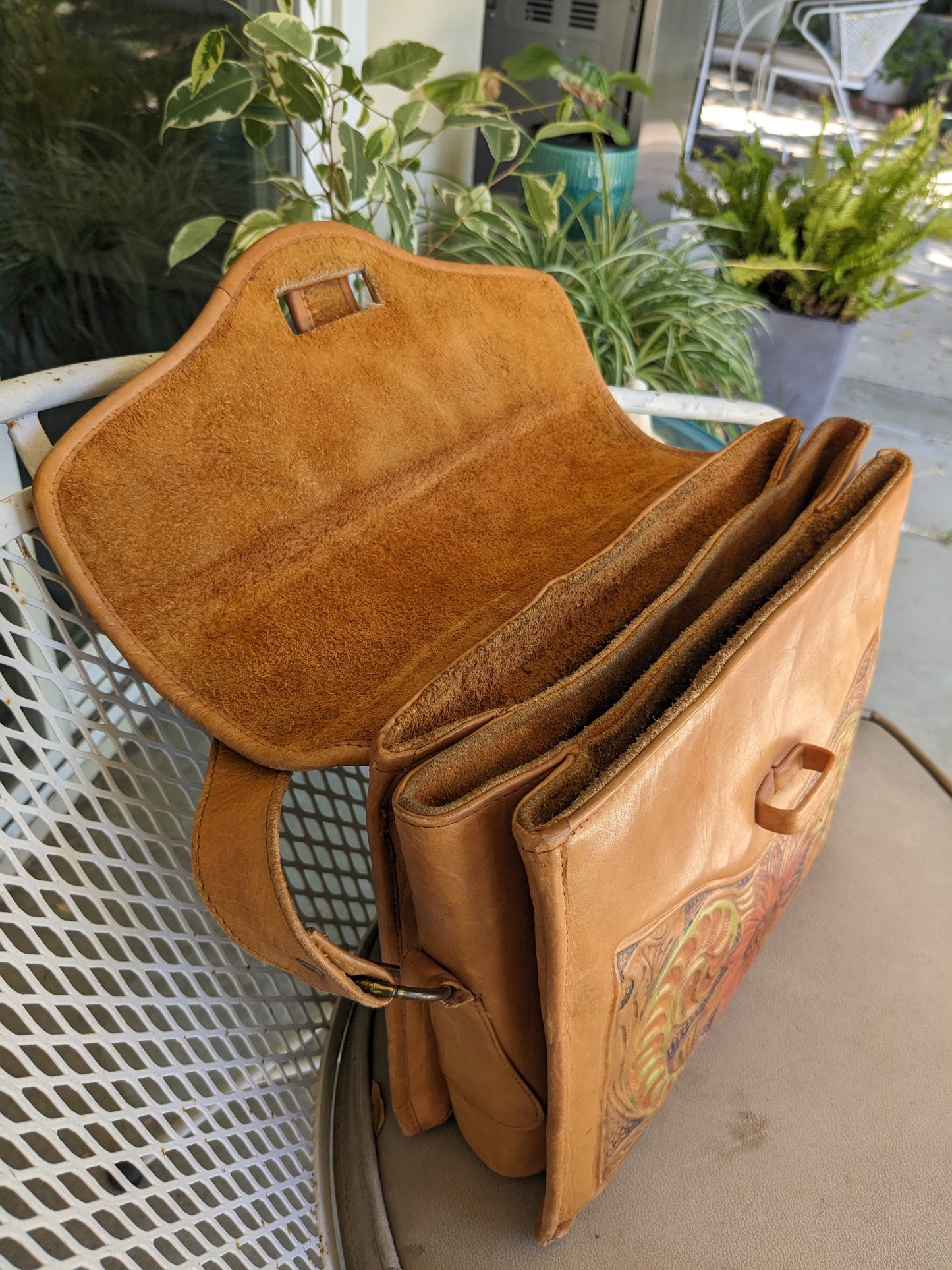 Sunflower Leather Purse