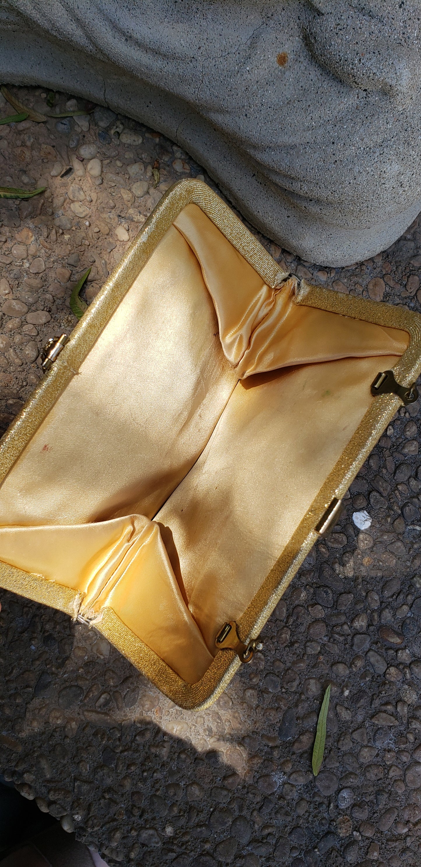 Vintage Gold Purse