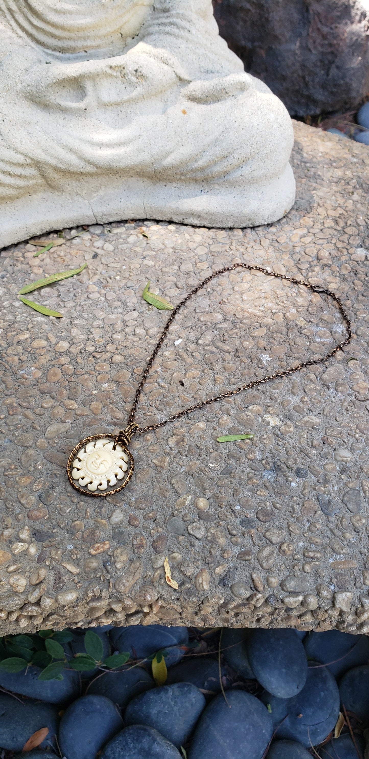 Sun Pendant Necklace