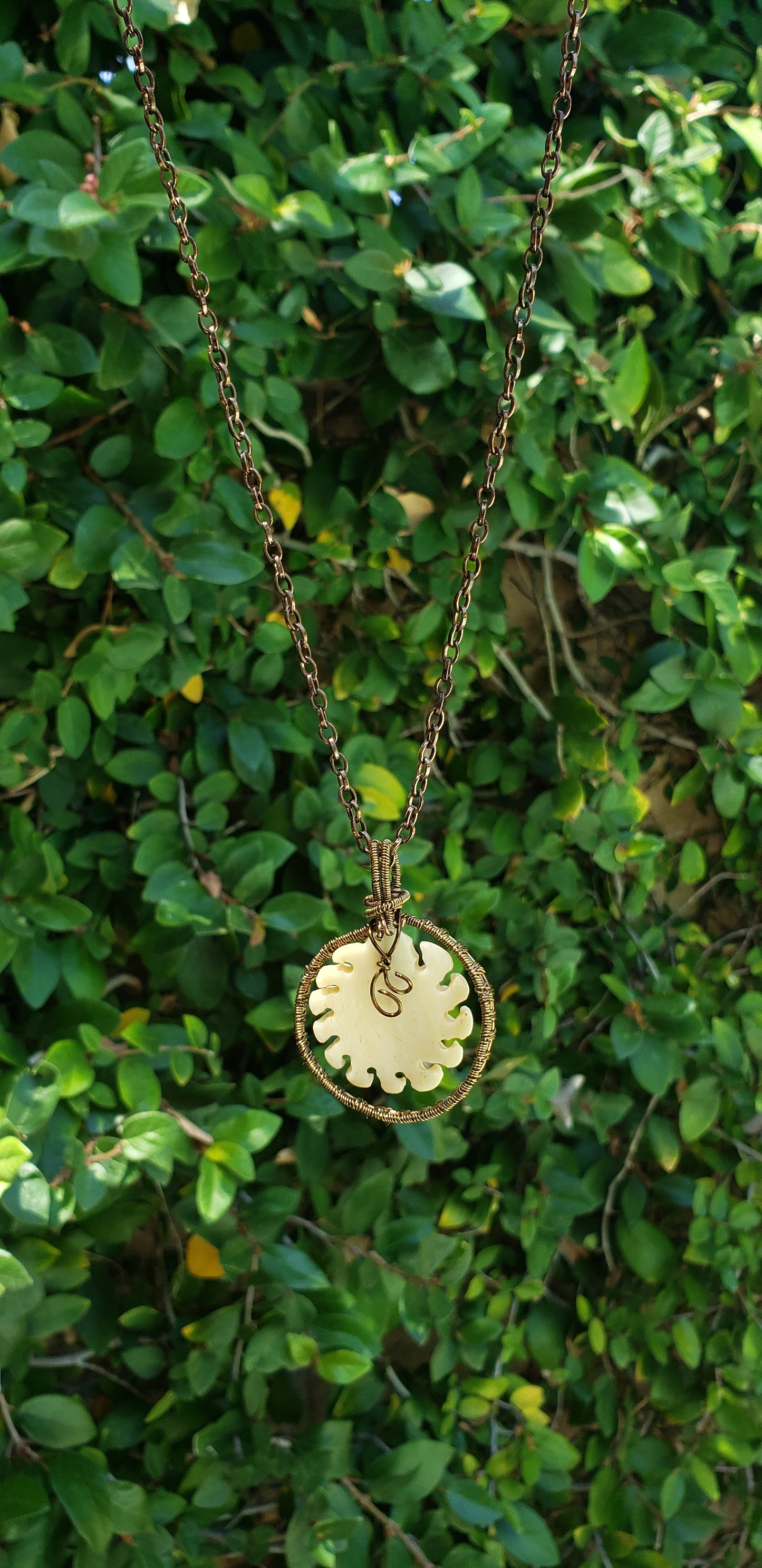 Sun Pendant Necklace