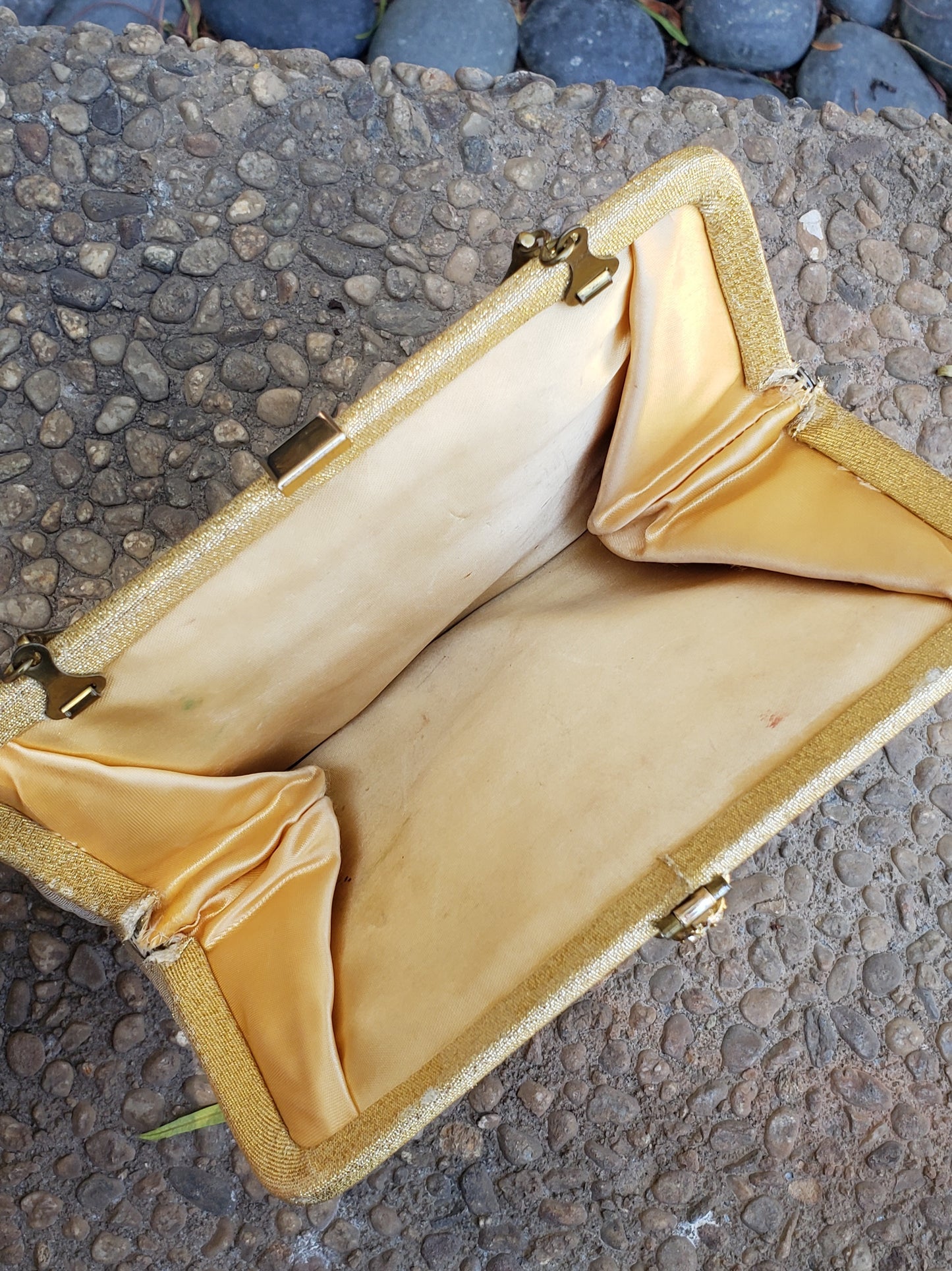 Vintage Gold Purse