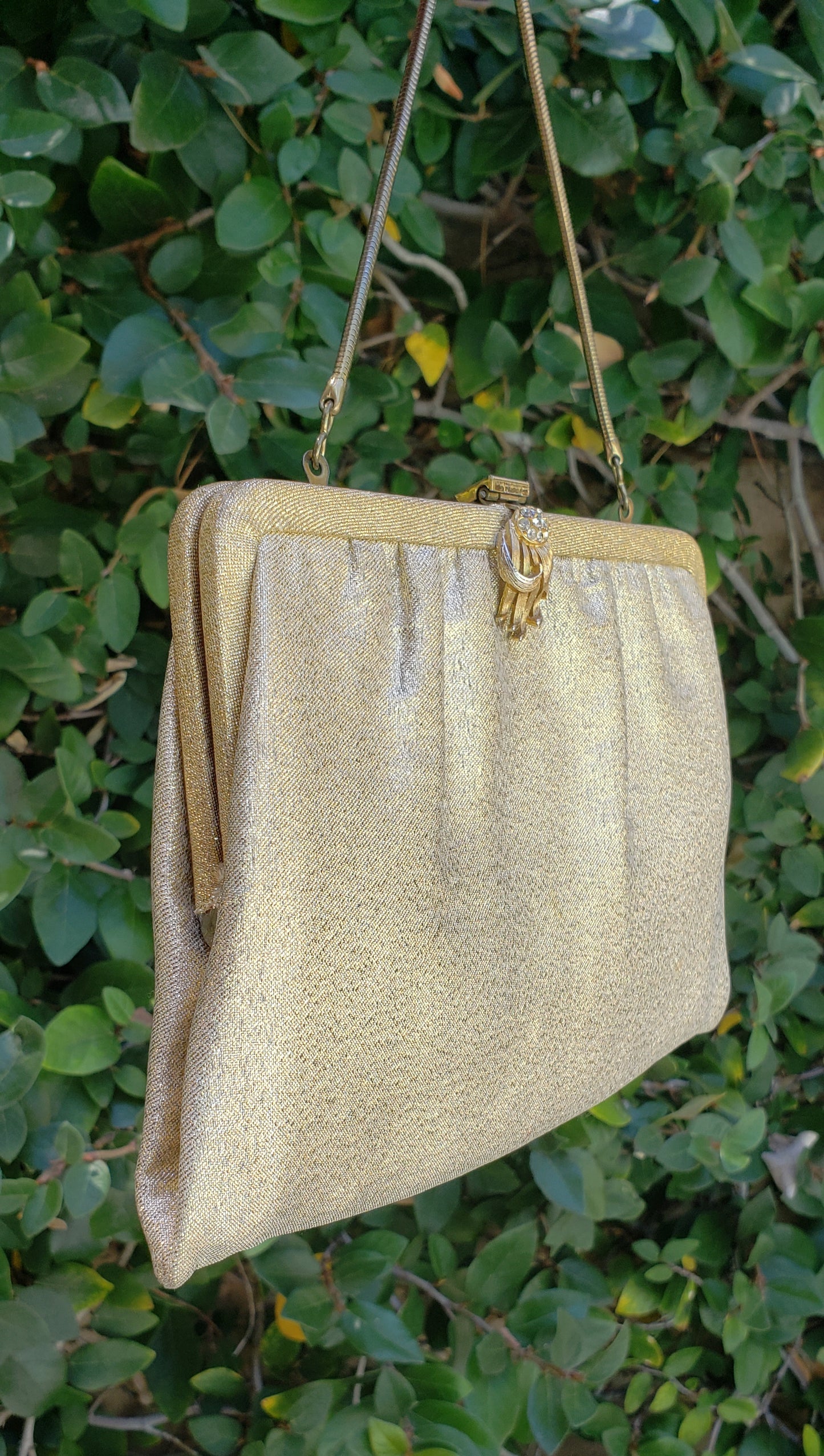 Vintage Gold Purse