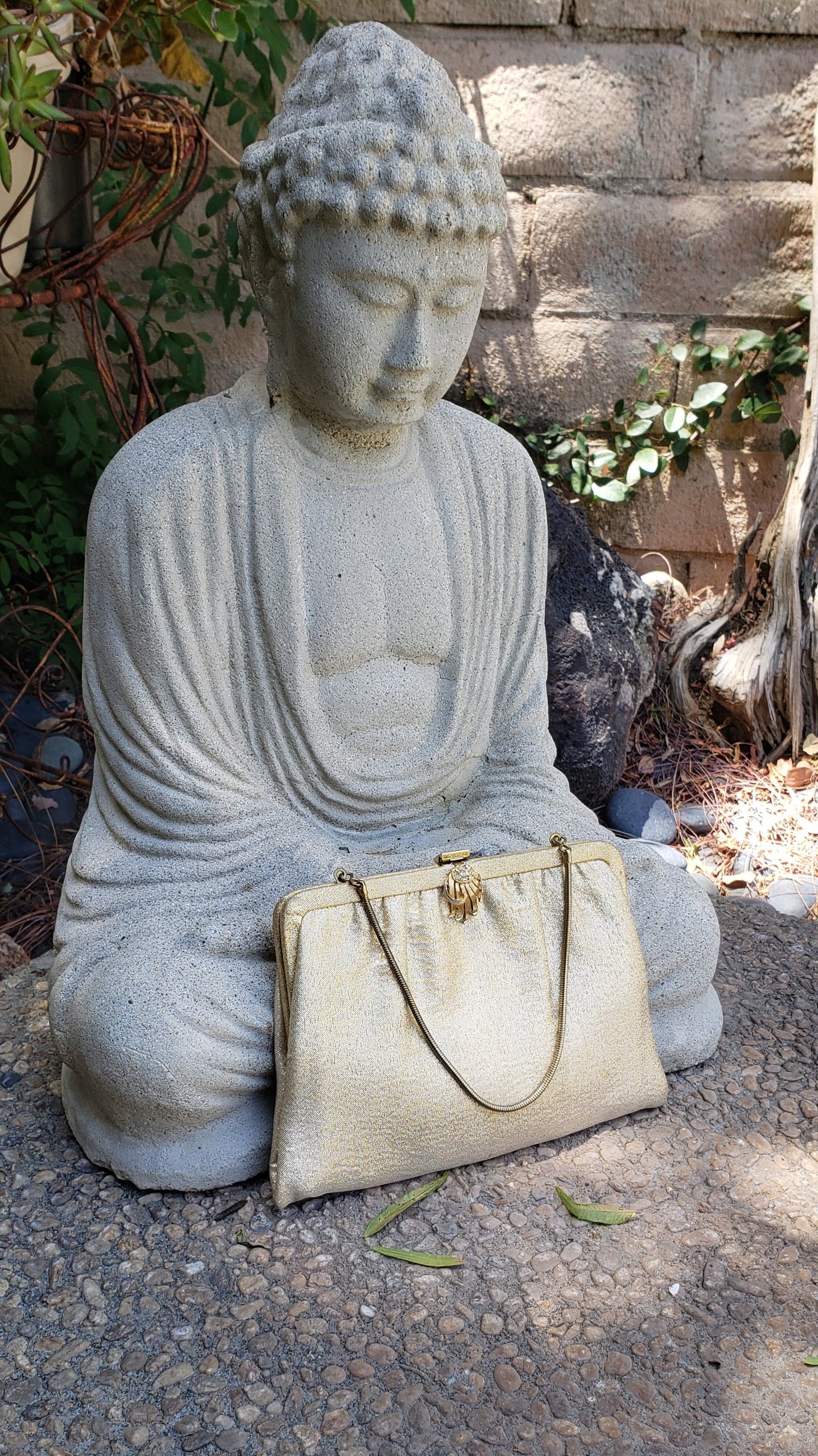 Vintage Gold Purse