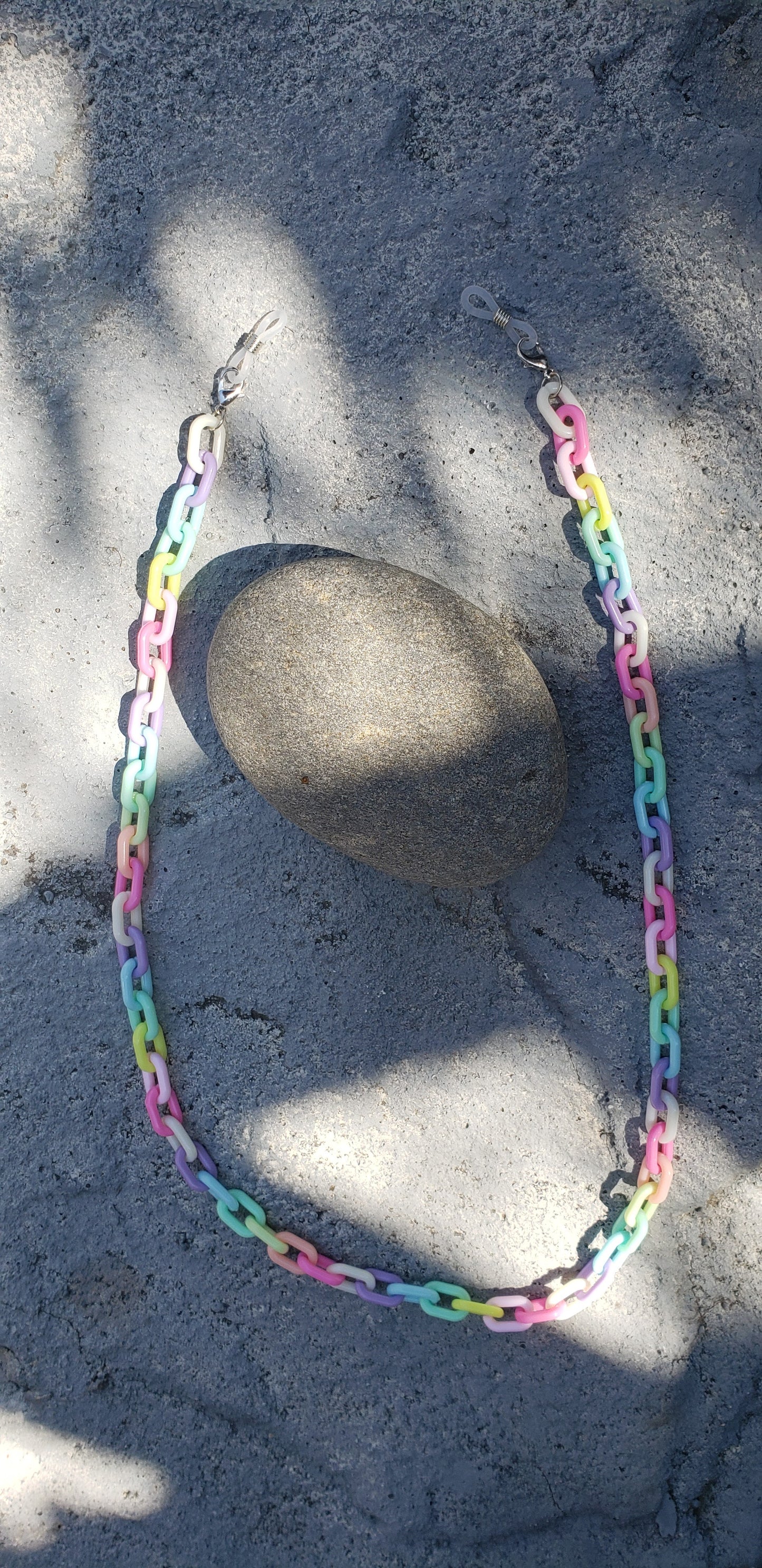Pastel Rainbow Glasses Chain