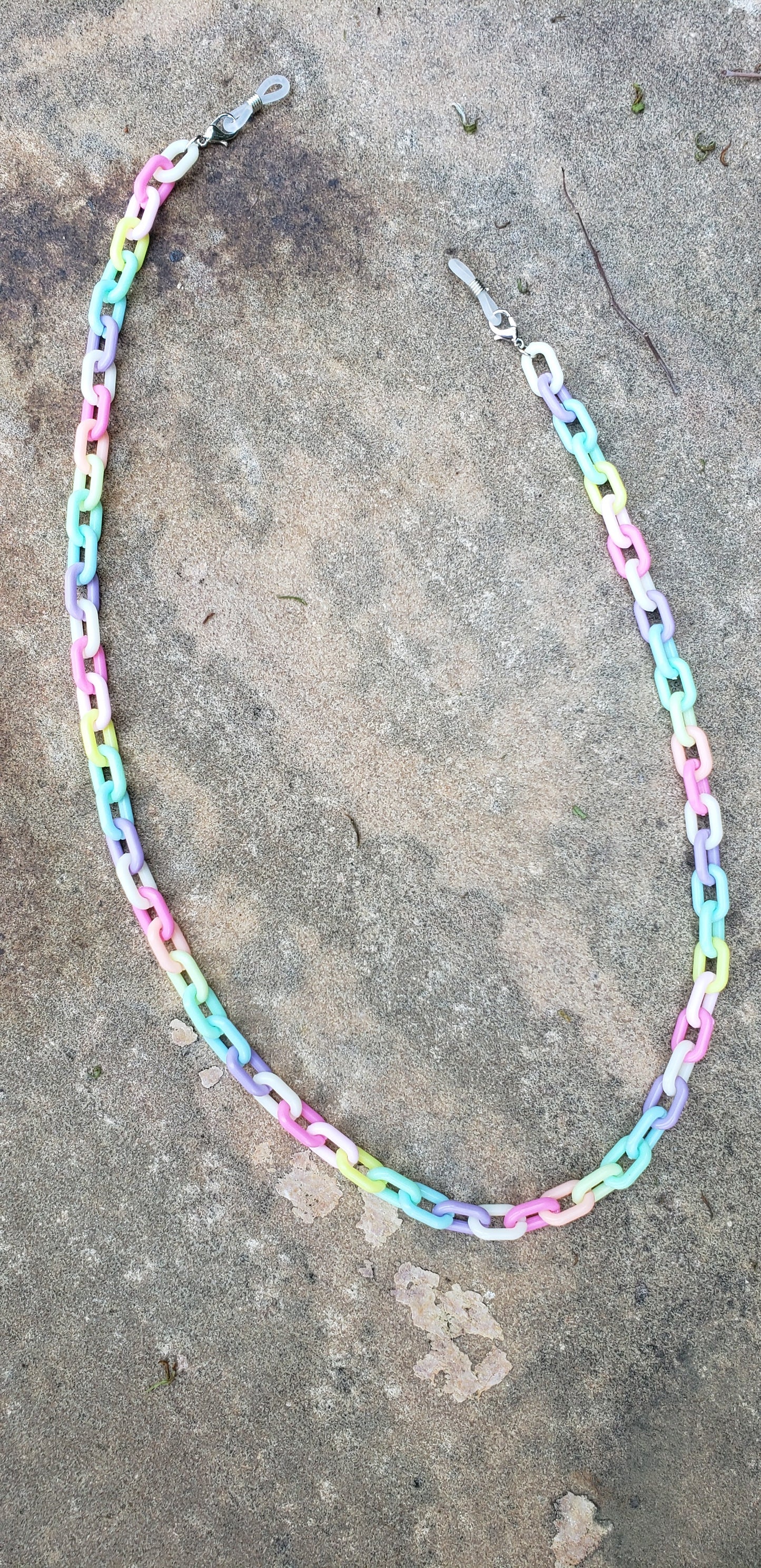 Pastel Rainbow Glasses Chain