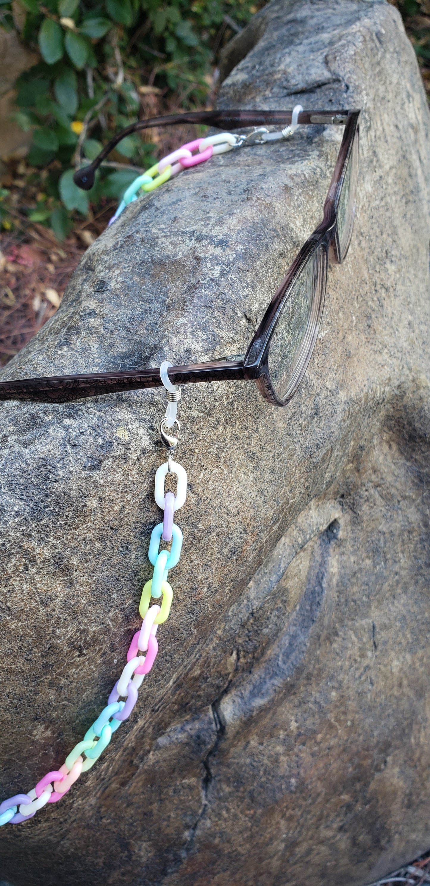 Pastel Rainbow Glasses Chain
