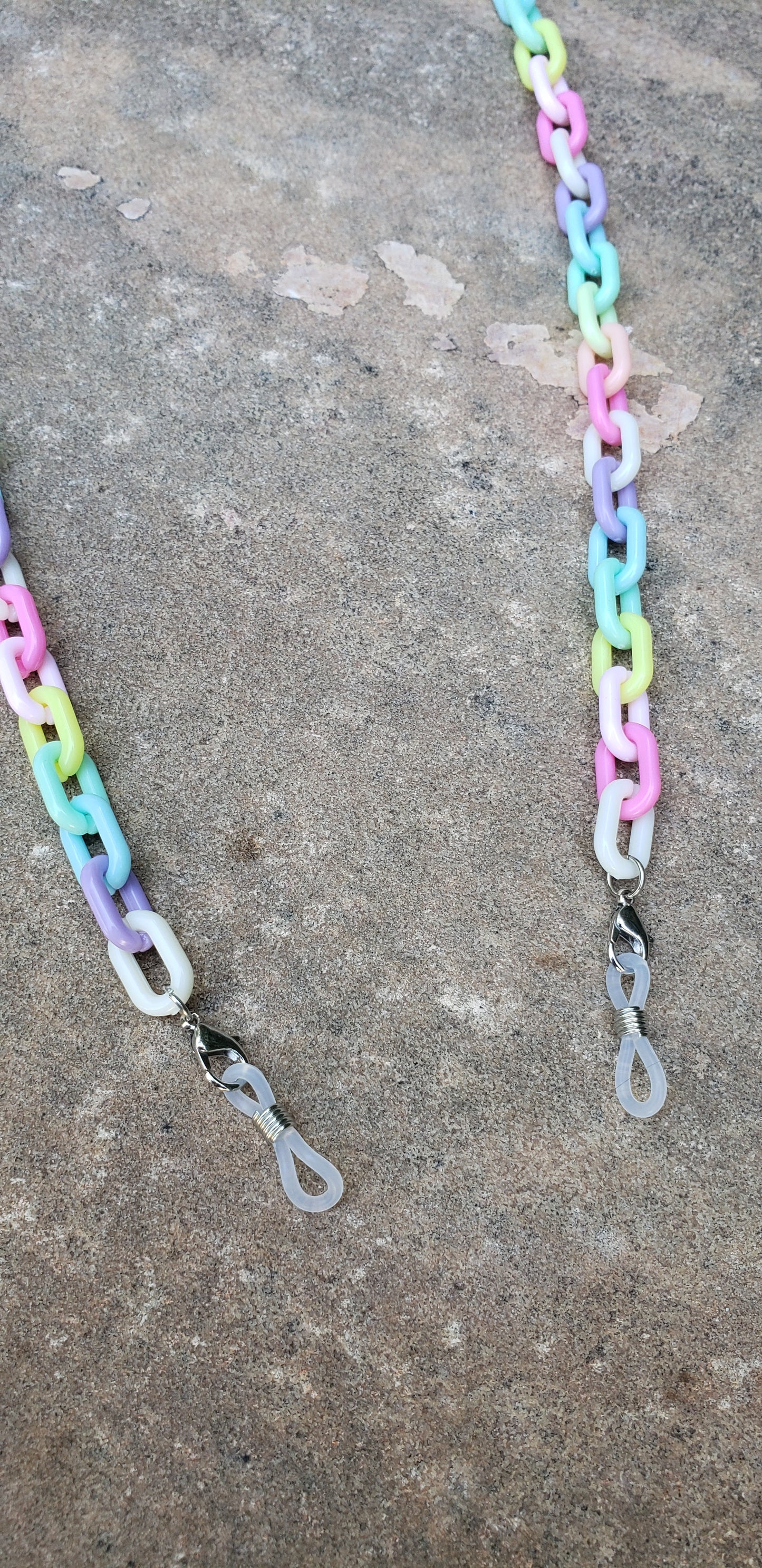 Pastel Rainbow Glasses Chain