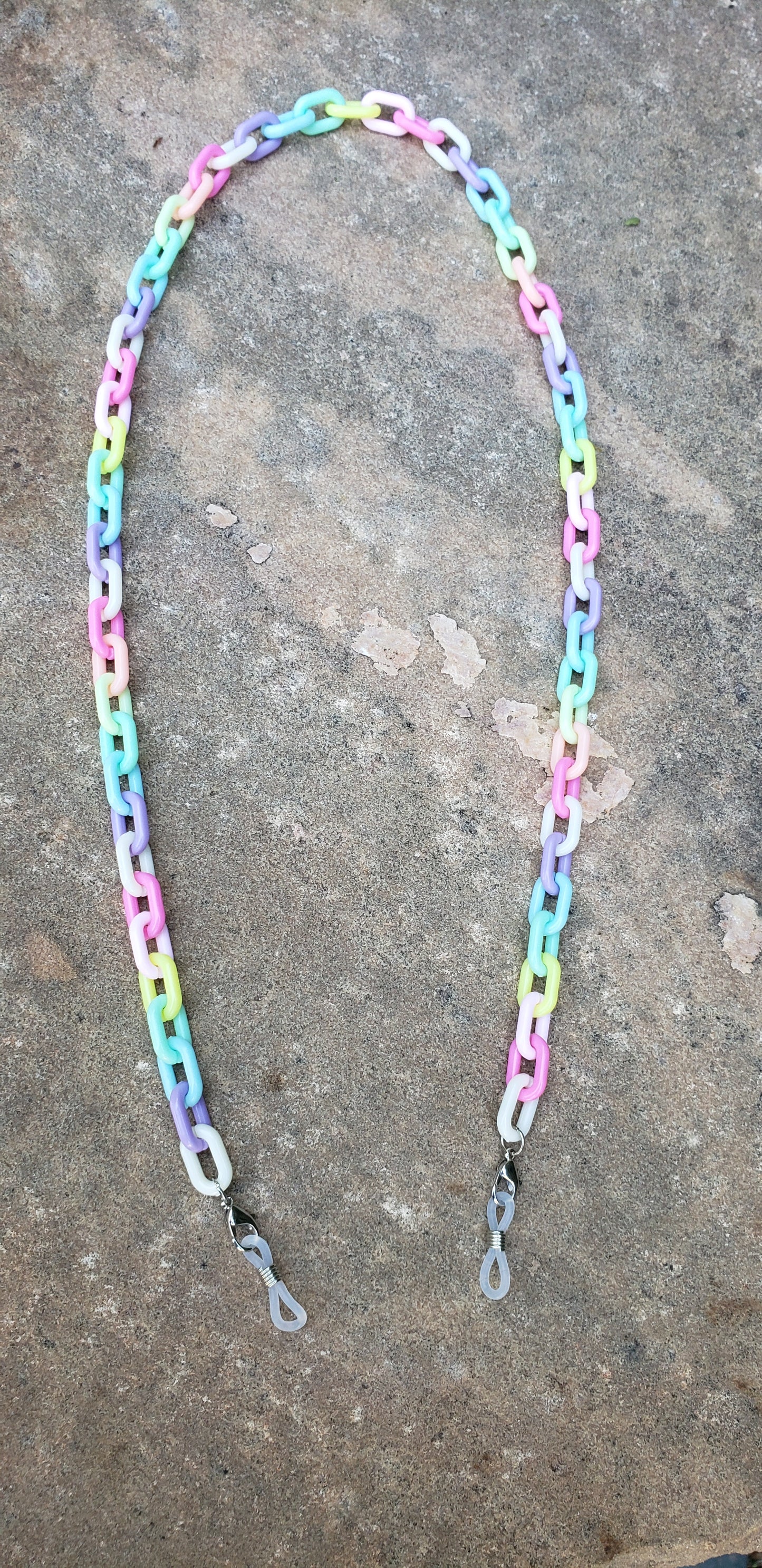 Pastel Rainbow Glasses Chain