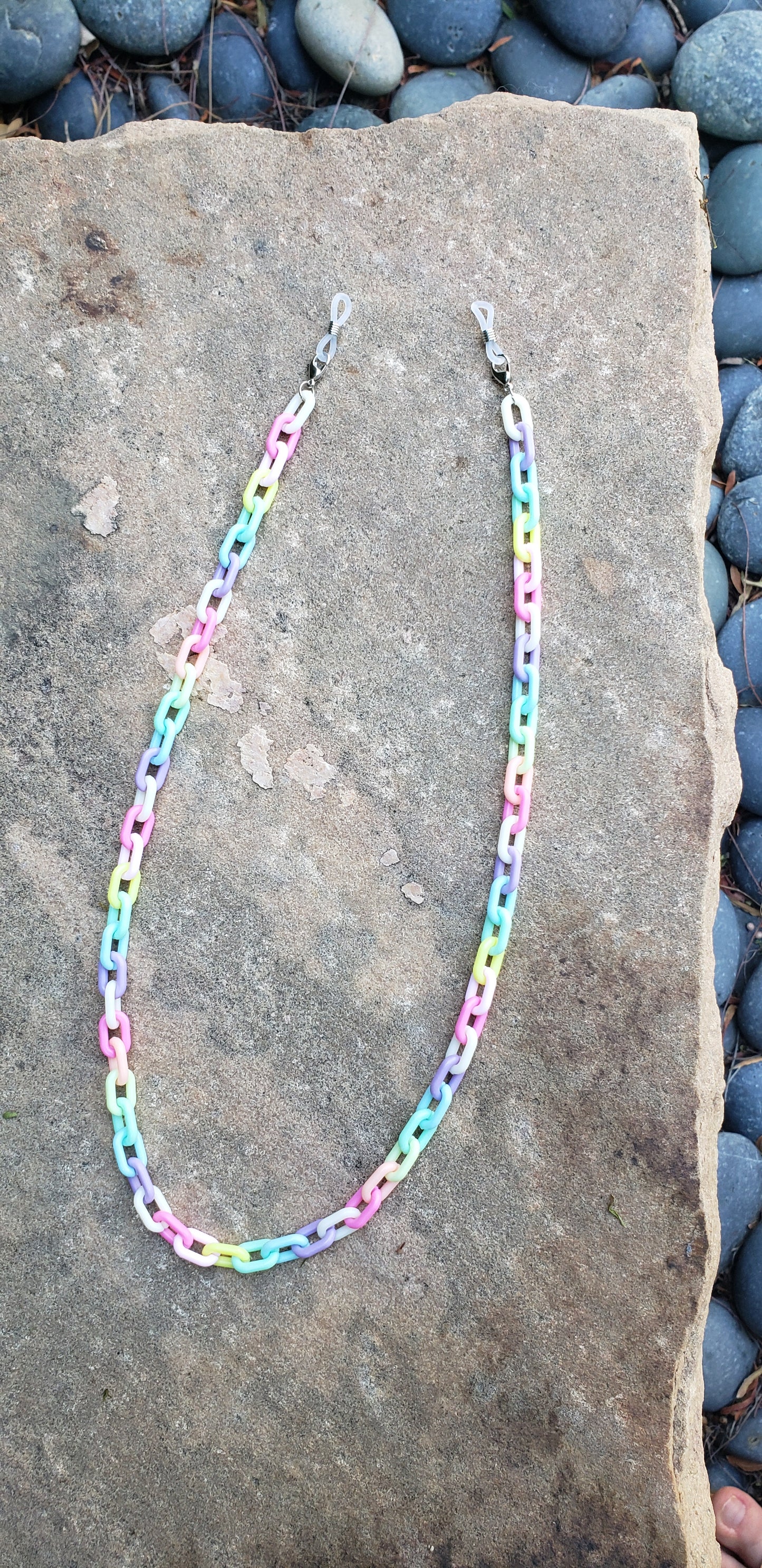 Pastel Rainbow Glasses Chain