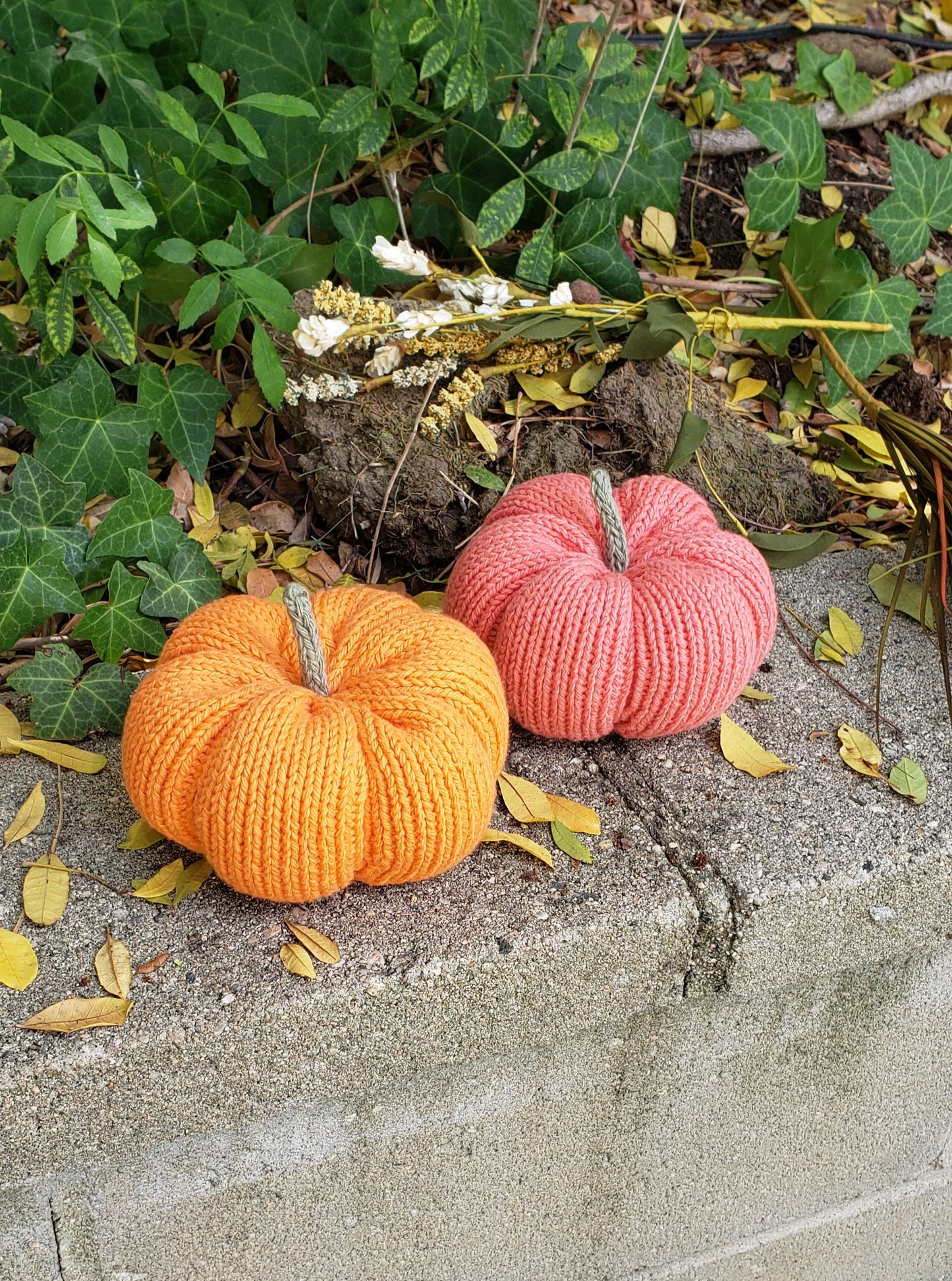 Handknit Pumpkin