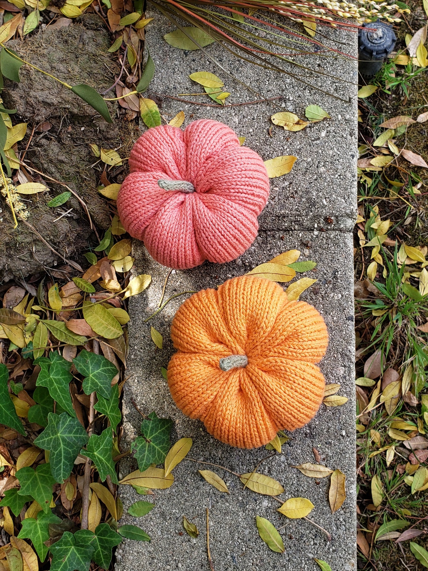 Handknit Pumpkin