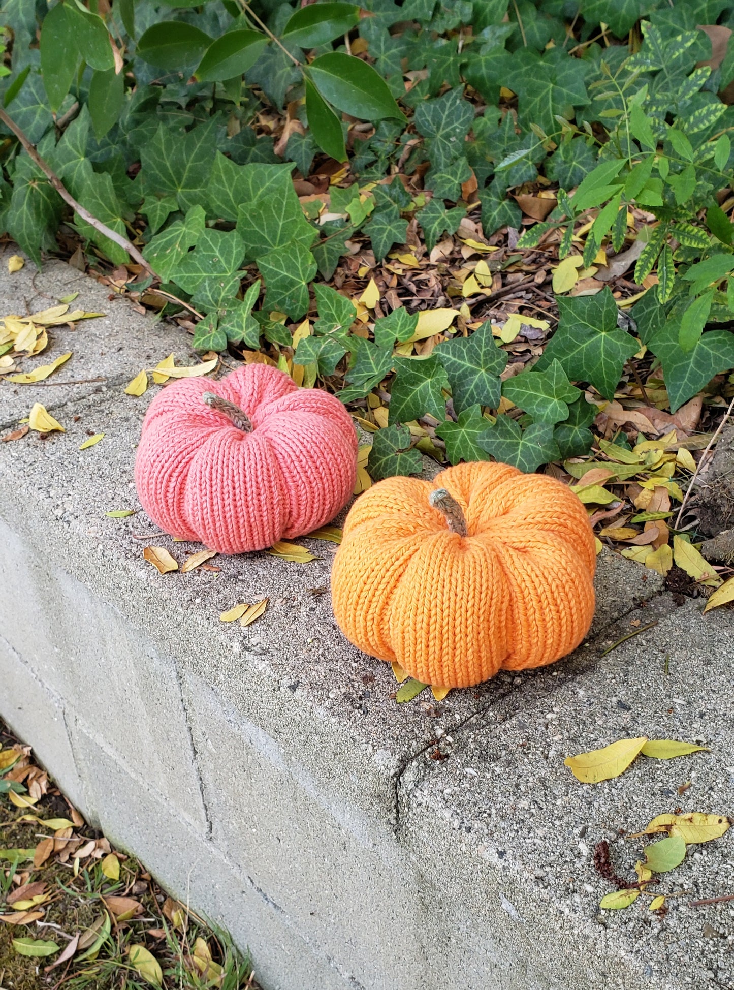 Handknit Pumpkin